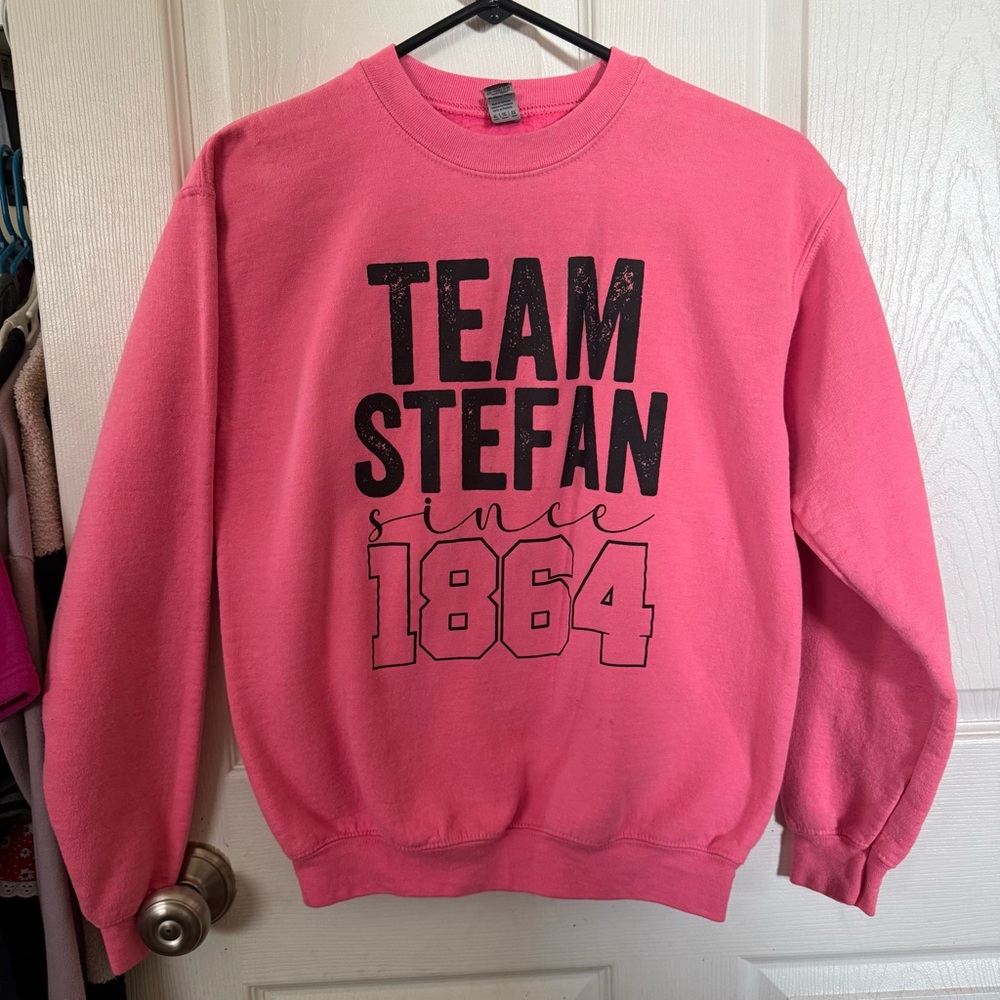 Team Stefan Pink Sweater